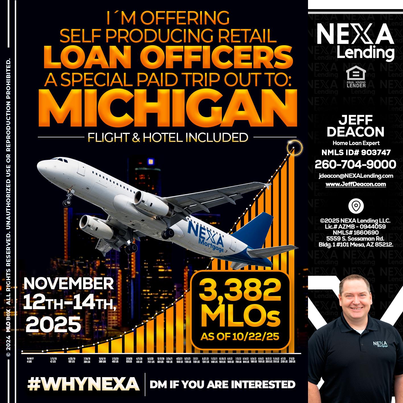 michigan trip - Jeff Deacon -Home Loan Expert