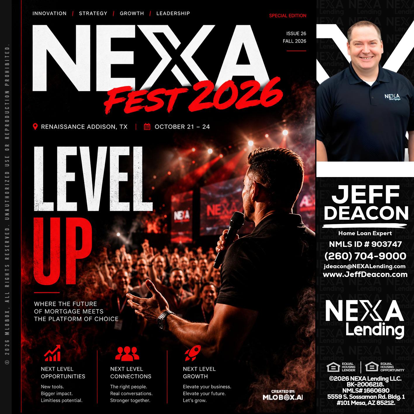 NEXA FEST 2026 - Jeff Deacon -Senior Loan Officer