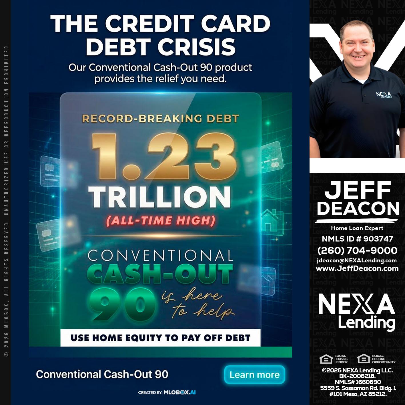 THE CREDIT CARD - Jeff Deacon -Senior Loan Officer