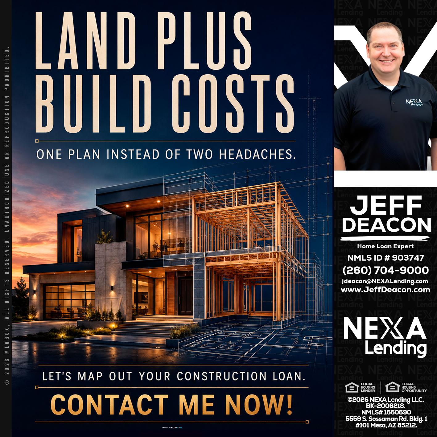 LAND PLUS - Jeff Deacon -Senior Loan Officer