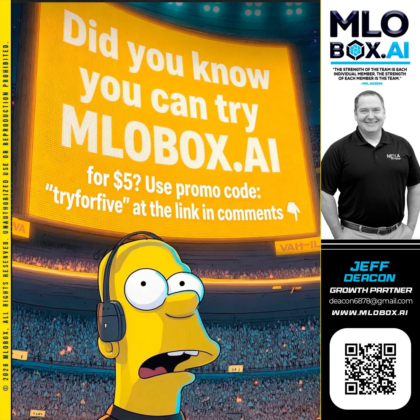 did you know - Jeff Deacon -Senior Loan Officer